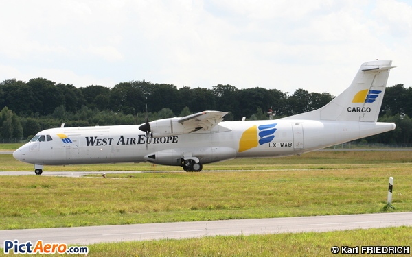 ATR 72-201F (West Air Europe)