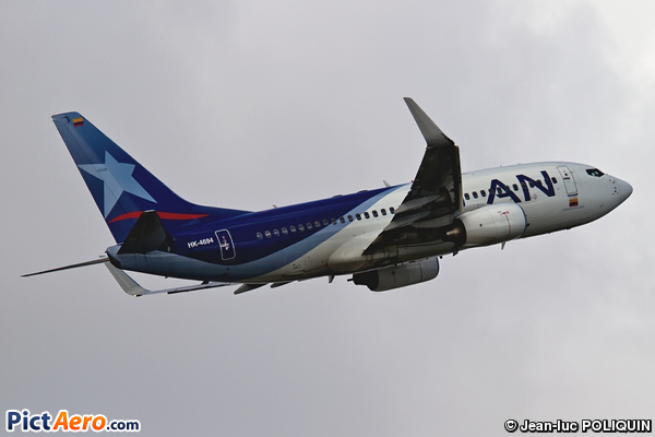 Boeing 737-7Q8/WL (Aires Colombia)