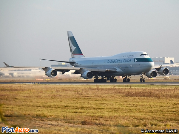 Boeing 747-412F/SCD (Cathay Pacific Cargo)