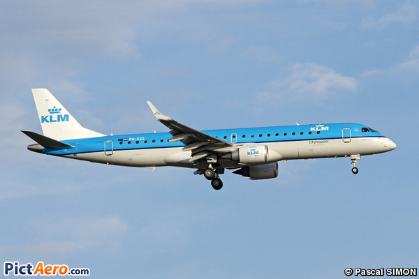 Embraer ERJ-190-100 STD (KLM Cityhopper)
