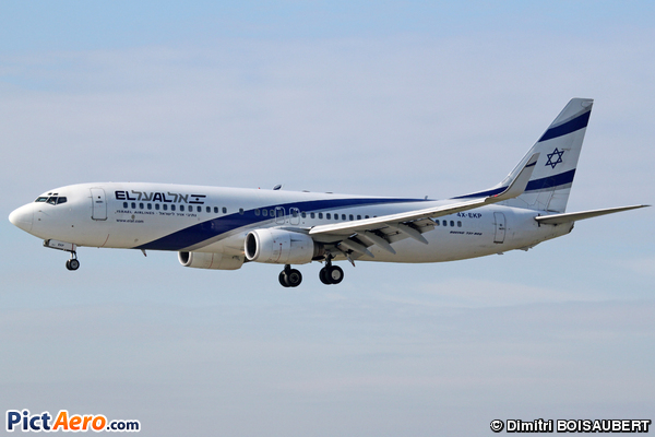 Boeing 737-8Q8/WL (El Al Israel Airlines)