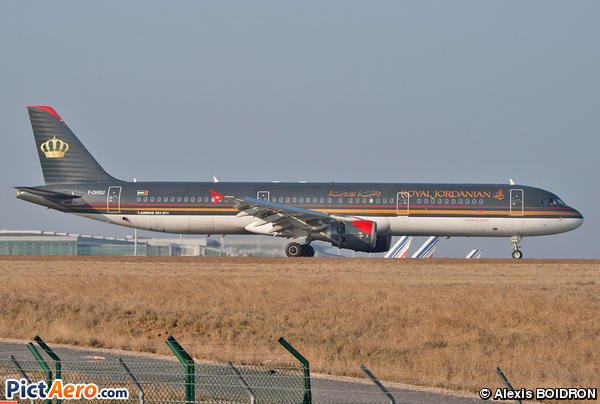 Airbus A321-211 (Royal Jordanian)