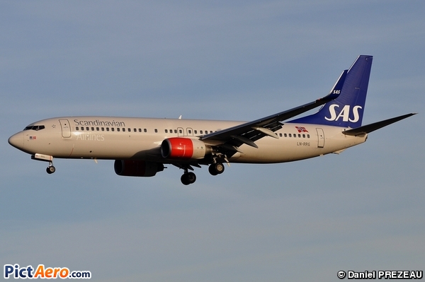 Boeing 737-85P (Scandinavian Airlines (SAS))