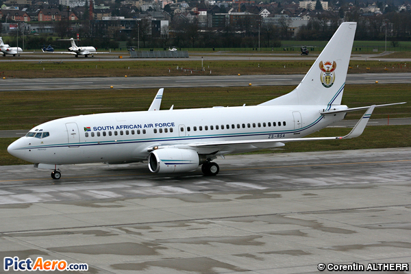 Boeing 737-7ED/BBJ (South Africa - Air Force)