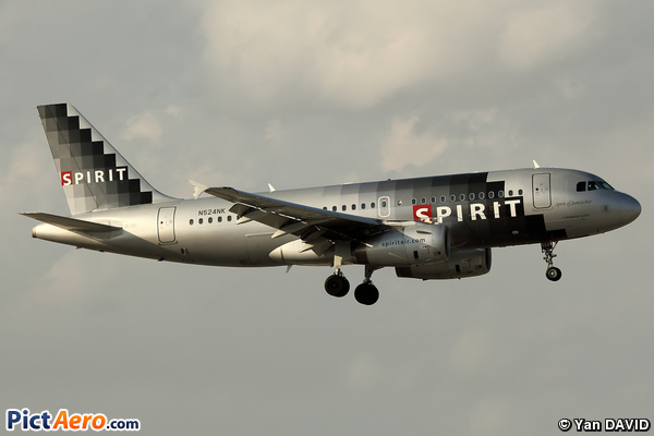 Airbus A319-132 (Spirit Airlines)