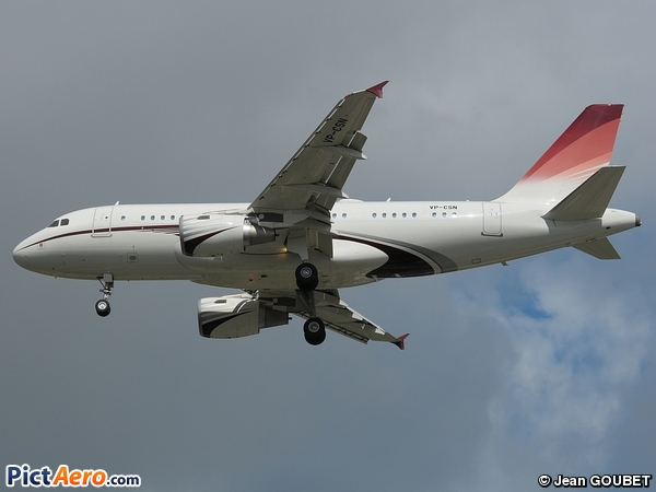 Airbus A319-115X/CJ (Comlux Bahrain)