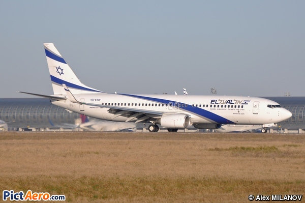 Boeing 737-8HX (El Al Israel Airlines)