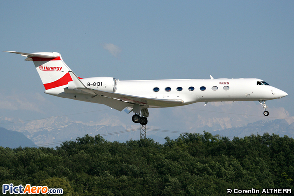 Gulfstream Aerospace G-550 (G-V-SP) (Hanergy Holding Group)