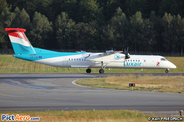 De Havilland Canada DHC-8-402Q Dash 8 (Luxair - Luxembourg Airlines)