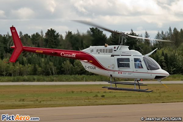 Bell 206B JetRanger II (Ministère des Transports Gouvernement du Canada)
