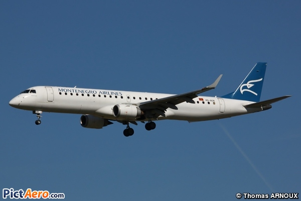 Embraer ERJ-190LR (ERJ-190-100LR) (Montenegro Airlines)