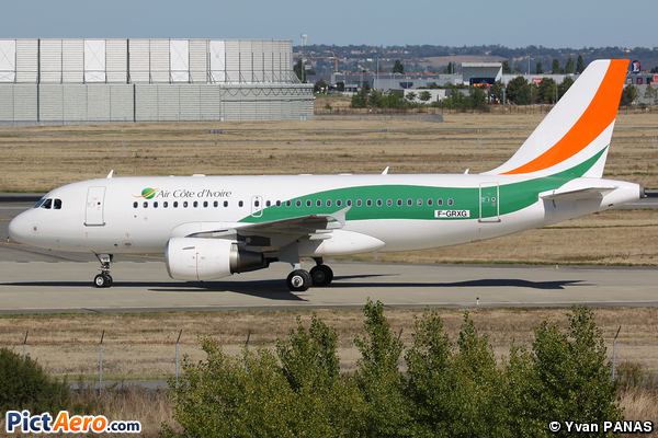 Airbus A319-115/LR (Air Côte d'Ivoire)