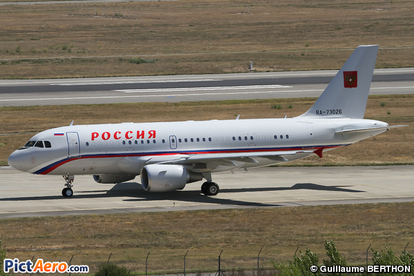 Airbus A319-115X/CJ (Rossiya - Russian Airlines)