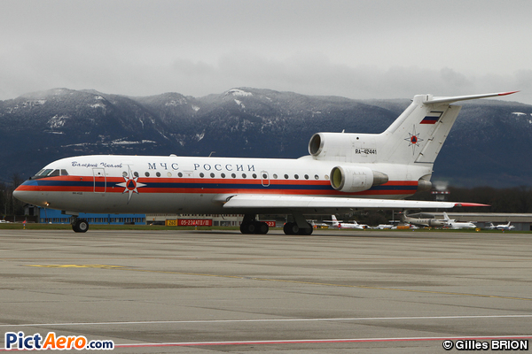 Yakovlev Yak-42D (Russia - Ministry for Emergency Situations (MChS))