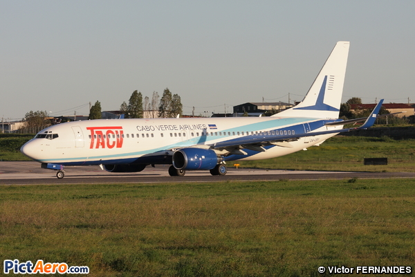 Boeing 737-83N/WL (TACV Cabo Verde Airlines)