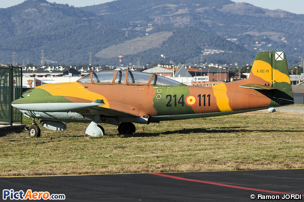 Hispano HA-100/200/220 Saeta/Super Saeta (Fundacio Parc Aeronautic de Catalunya)