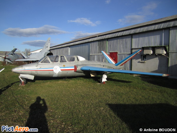 Fouga CM-170 Magister (Musée de l'avion de chasse de Montélimar)