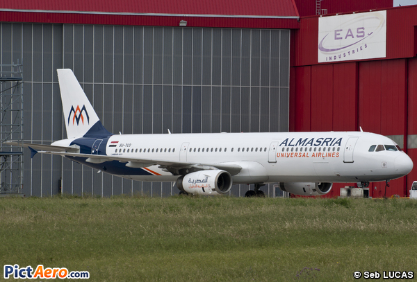 Airbus A321-231 (AlMasria Universal Airlines)