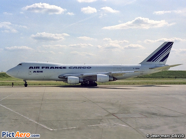 Boeing 747-2B3F(SCD) (Air France Cargo)