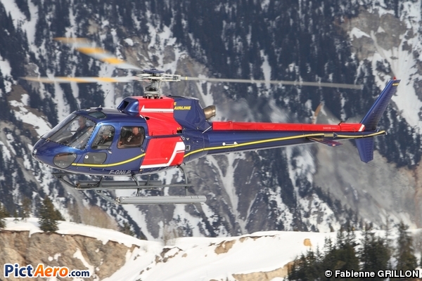 Aérospatiale AS-350 BA Ecureuil (Héli Securité - Helicopter Airline)