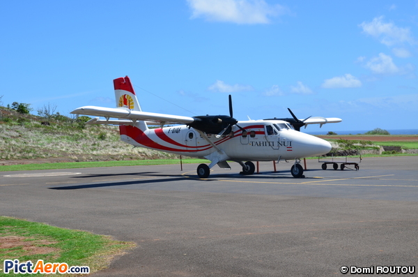 De Havilland Canada DHC-6-300 Twin Otter (France - Gouvernement de Polynésie Française)
