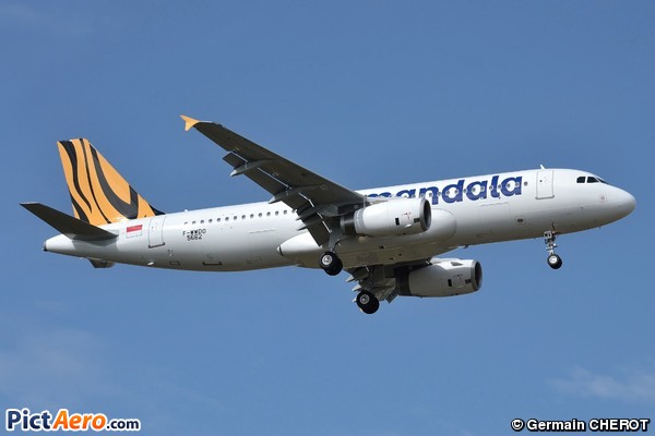 Airbus A320-234 (Mandala Airlines)