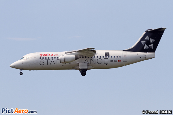 British Aerospace Avro RJ100 (Swiss European Air Lines)
