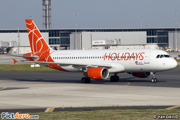 Airbus A320-214 (HOLIDAYS-Czech Airlines)
