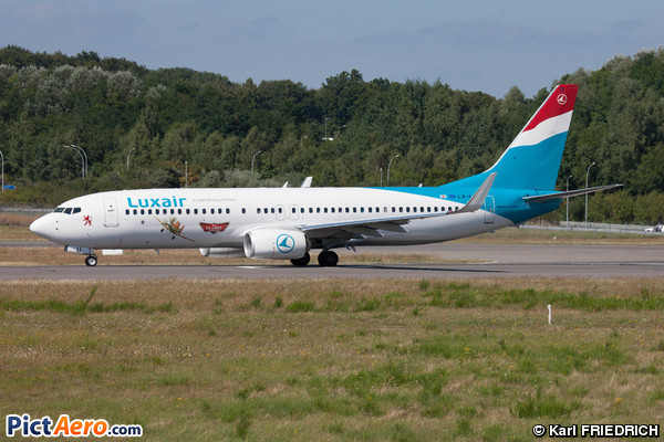 Boeing 737-8C9/WL (Luxair - Luxembourg Airlines)