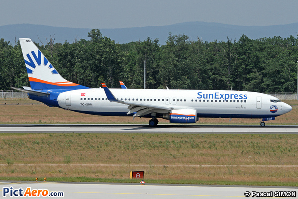 Boeing 737-8BK/WL (SunExpress)