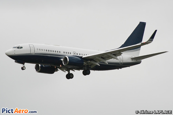 Boeing 737-75V/BBJ  (Delaware Global Operation LLC)