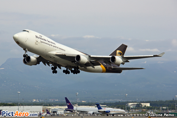 Boeing 747-44AF/SCD (United Parcel Service (UPS))
