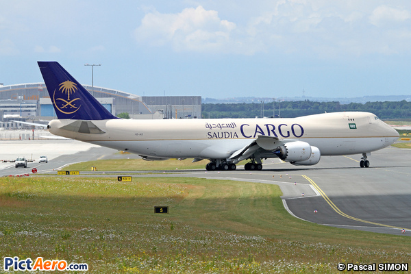 Boeing 747-87UF (Saudi Arabian Airlines Cargo)