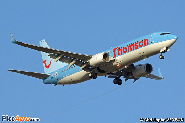 Boeing 737-8K5/WL (Thomson Airways)
