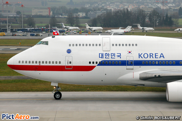 Boeing 747-4B5 (South Korea - Air Force)