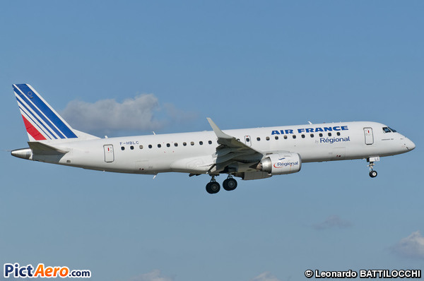 Embraer ERJ-190LR (ERJ-190-100LR) (Régional Airlines)