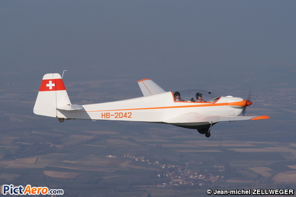 Scheibe SF-28A Falke Tandem (Groupe de vol à voile Vaudois de Montricher)
