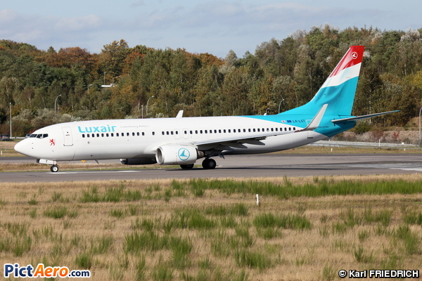 Boeing 737-8K5 (Luxair - Luxembourg Airlines)