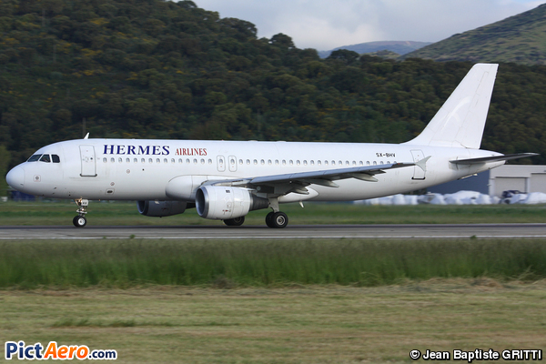 Airbus A320-211 (Hermes Airlines)