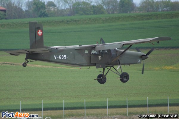 Pilatus PC-6/B2-H2 Turbo Porter (Switzerland - Air Force)
