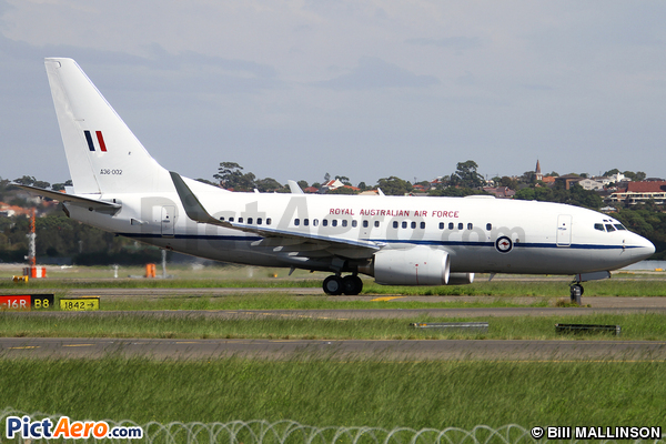 Boeing 737-7DF/BBJ (Australia - Royal Australian Air Force (RAAF))