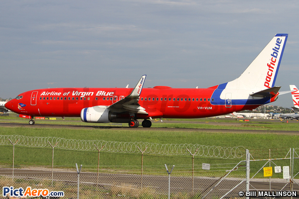 Boeing 737-8BK/WL (Virgin Blue Airlines)