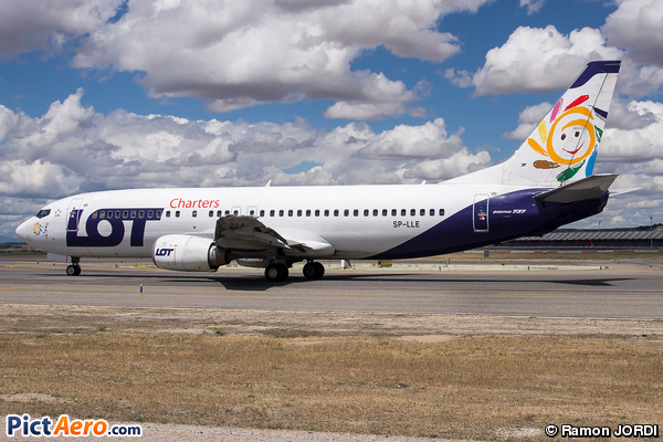 Boeing 737-45D (LOT Charters)