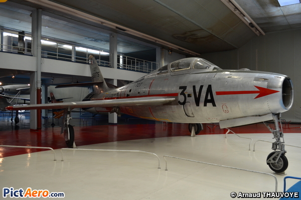 Republic F-84F Thunderstreak (Musée de l'Air et de l'Espace du Bourget)