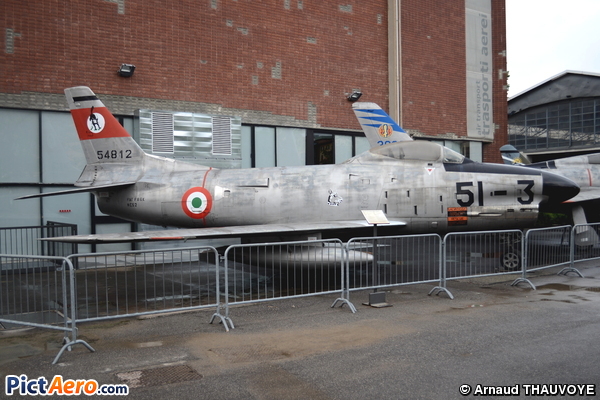 North American F-86K Sabre (Museo della Scienza e della Tecnica di Milano)