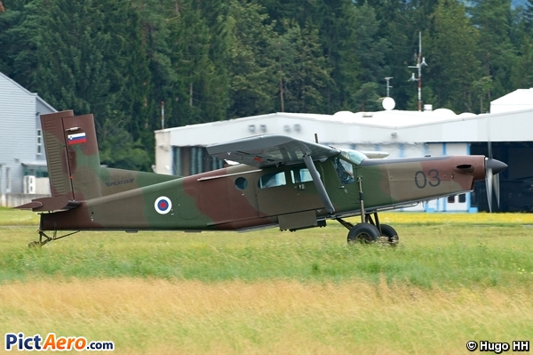 Pilatus PC-6/B2-H2 Turbo Porter (Slovenia - Air Force)