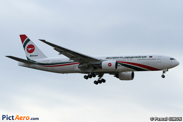 Boeing 777-266/ER (Biman Bangladesh Airlines)