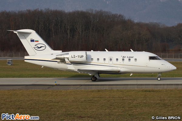 Canadair CL-600-2B16 Challenger 604 (Air Lazur. Sofia)