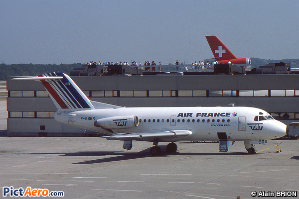 Fokker F-28-1000 Fellowship  (TAT - Transport Aerien Transrégional)