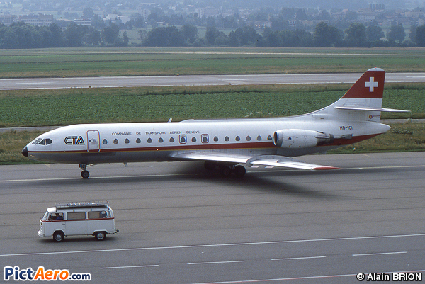 Sud SE Caravelle 10R (CTA Compagnie de Transport Aerien Genève)